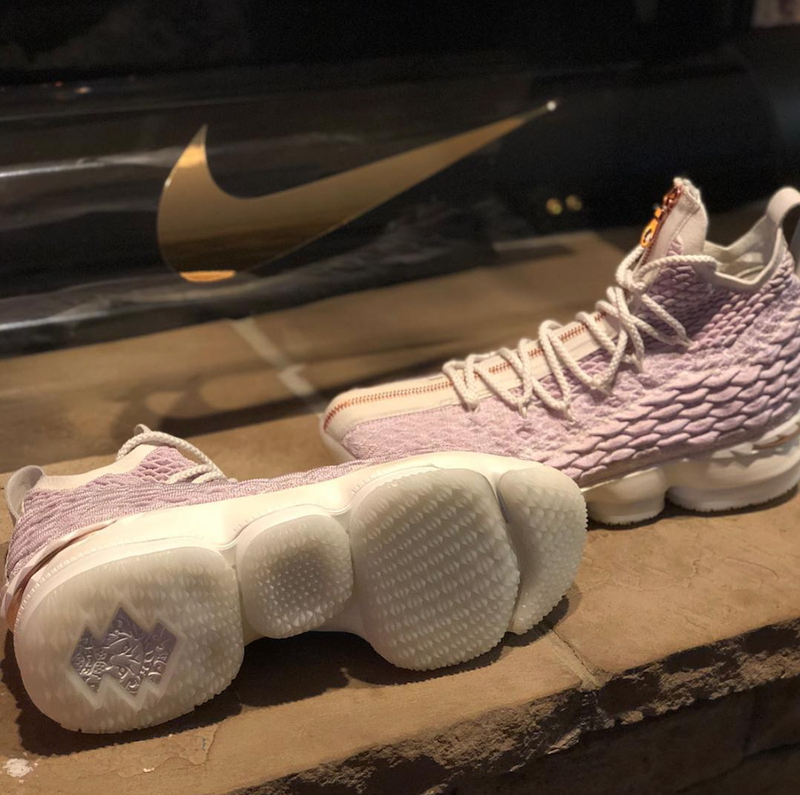 KITH Nike LeBron 15 Rose Pink