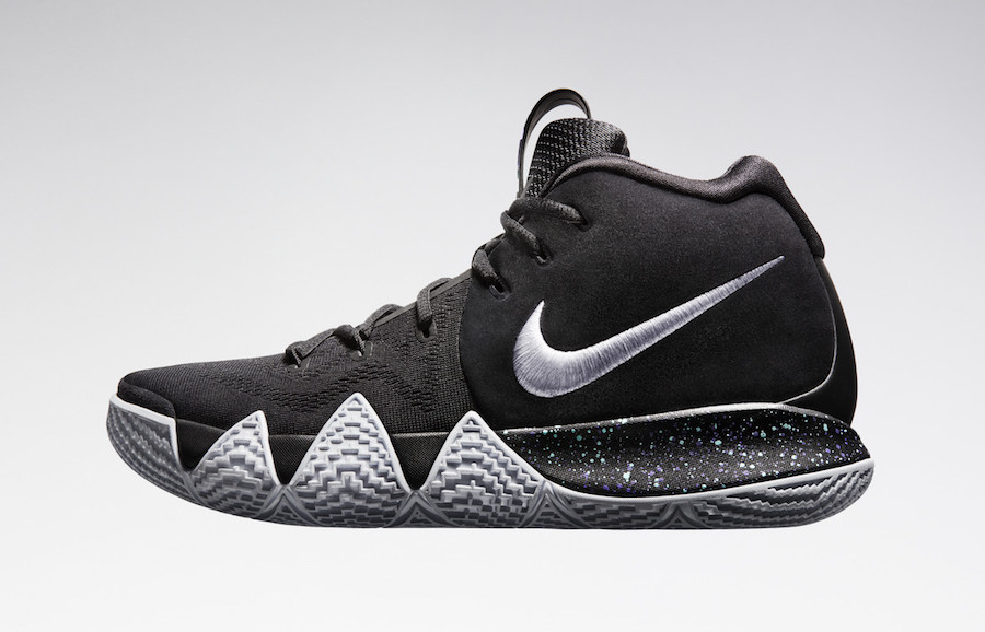 Kyrie 4 Black White