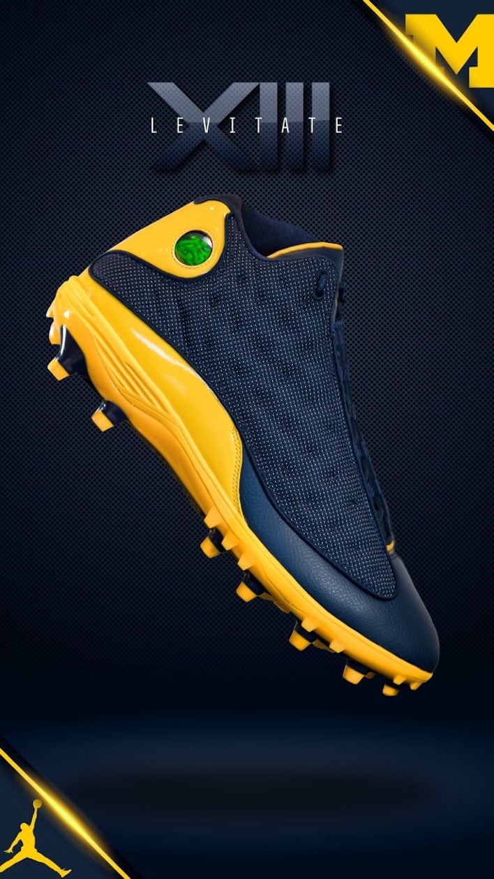 yellow jordan cleats