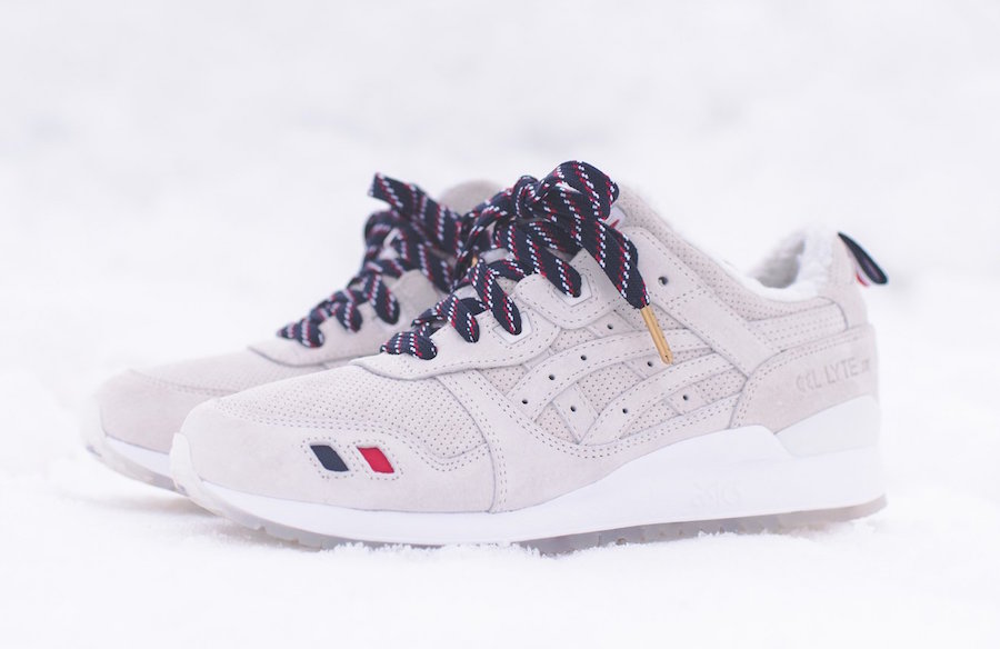 Moncler Kith Asics Gel Lyte III Release Date