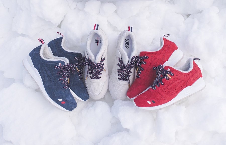 Moncler x KITH x Asics Gel Lyte III Collection Debuts This Saturday