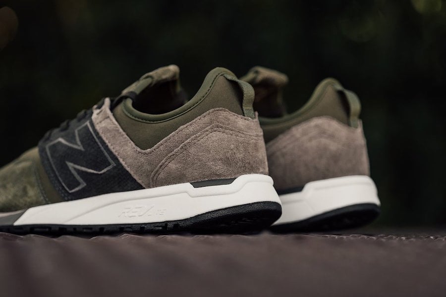 New Balance 247 Luxe Reptile Olive