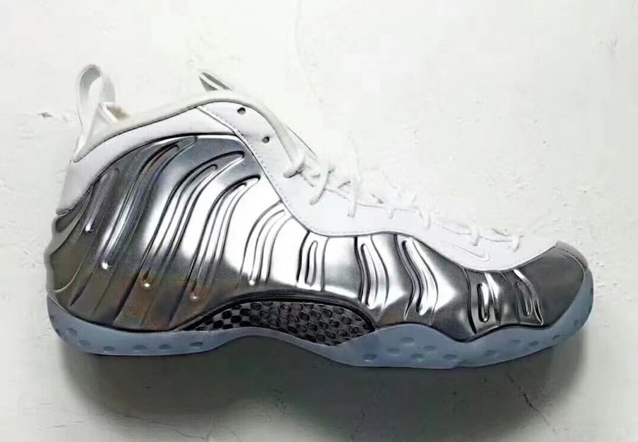 nike air foamposite one chrome