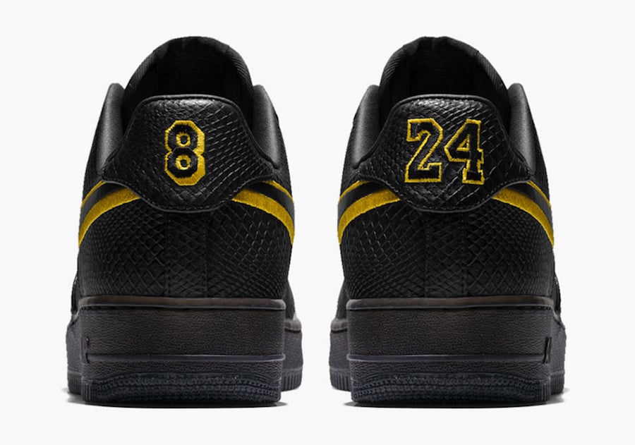 Nike Air Force 1 Low Black Mamba Jersey Retirement | SneakerFiles