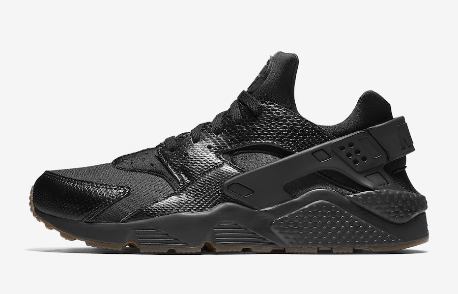 Nike Air Huarache Snakeskin Black Gum 318429-052 Nike Air Huarache Snakeskin Black Gum 318429-052