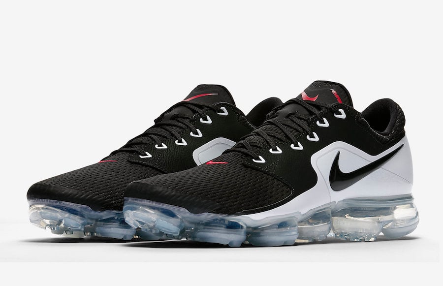 nike air vapormax red and black