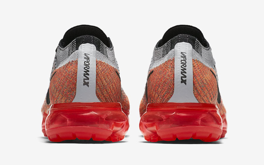 Nike Air VaporMax Wolf Grey Bright Crimson 849557-026