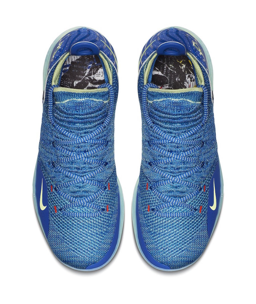 Nike KD 11 Warriors Blue