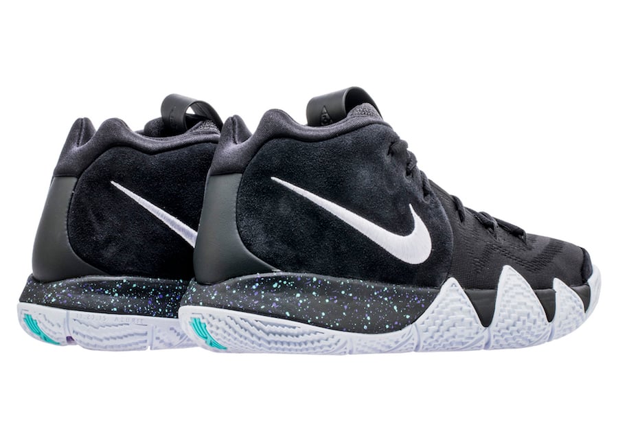 nike kyrie 4 black white