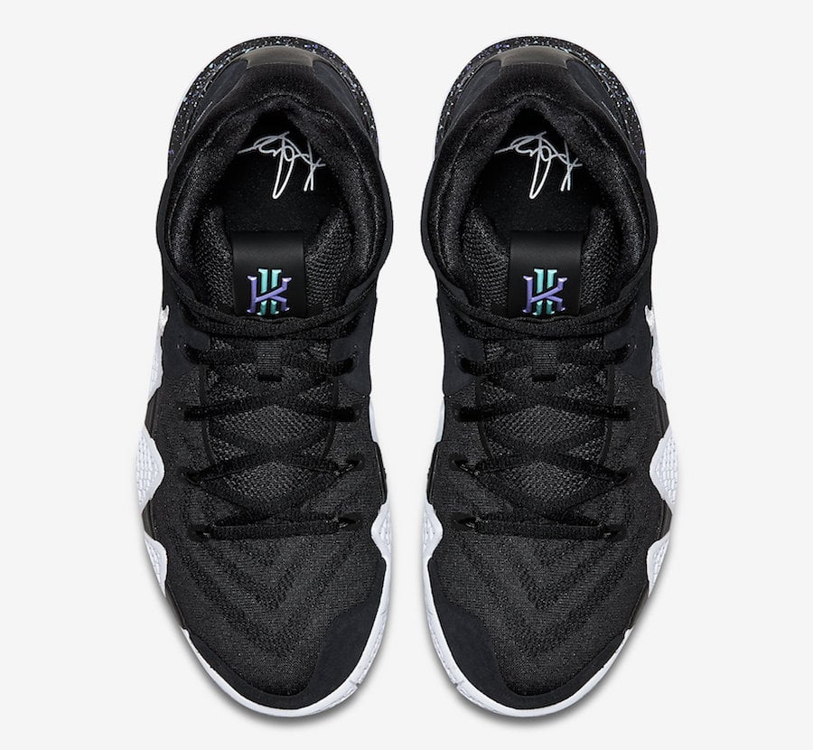 Nike Kyrie 4 Black White Anthracite Light Racer Blue 943806-002