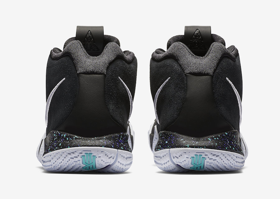 Nike Kyrie 4 Black White Anthracite Light Racer Blue 943806-002