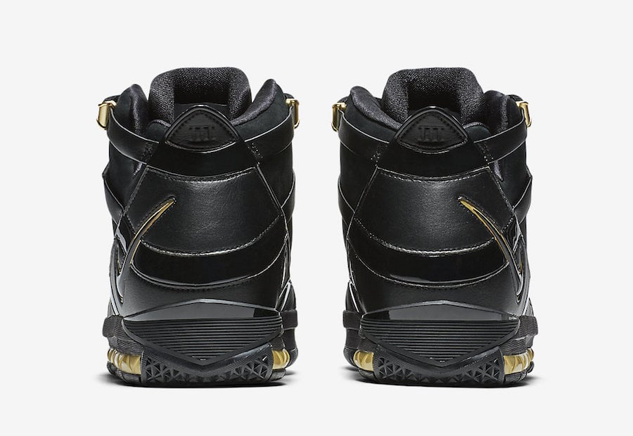 Nike LeBron 3 Black Metallic Gold AO2434-001 Release Date