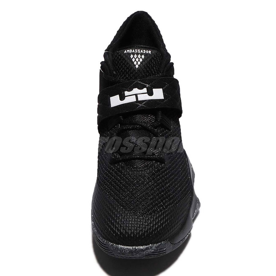 Nike LeBron Ambassador 10 Black White AH7580-001