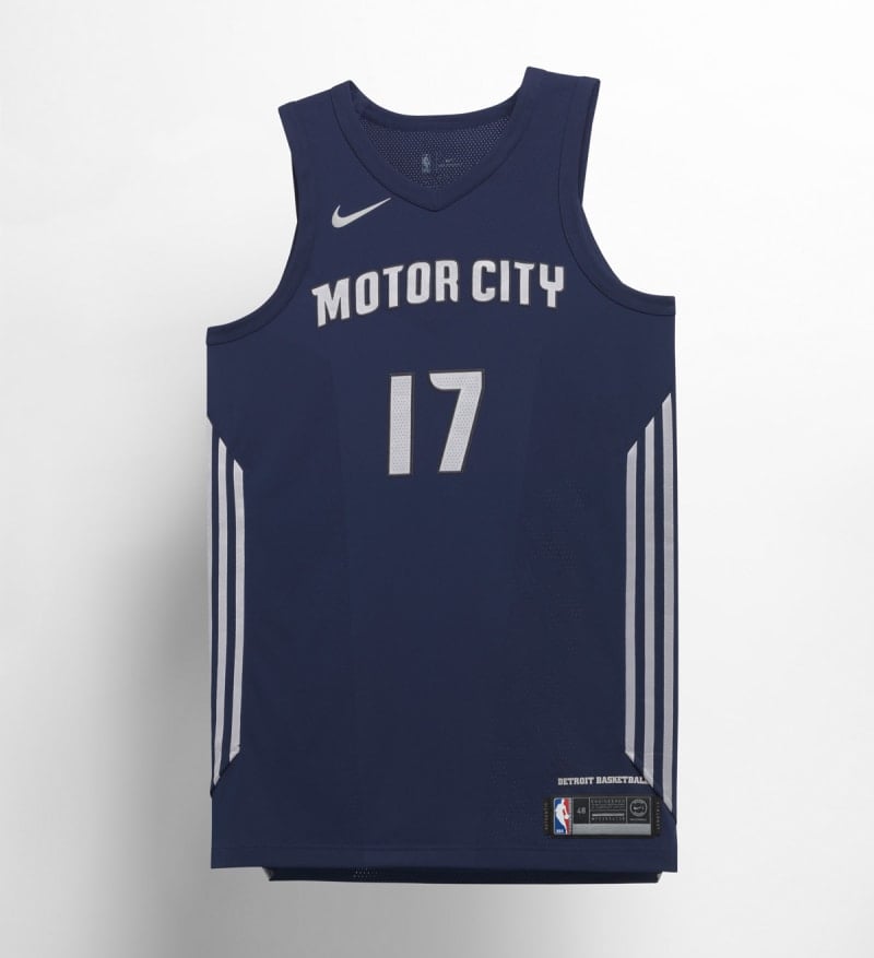 Nike NBA City Edition Uniform Detroit Pistons