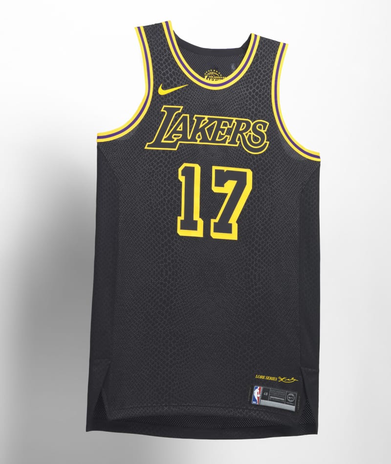 Nike NBA City Edition Uniform LA Lakers