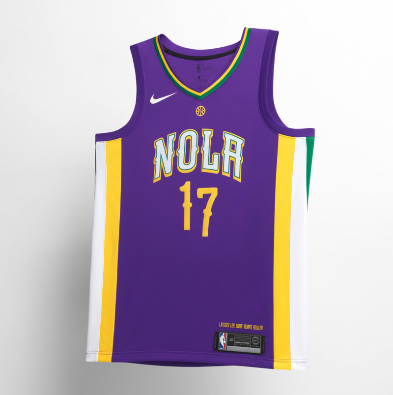 Nike NBA City Edition Uniform New Orleans Pelicans