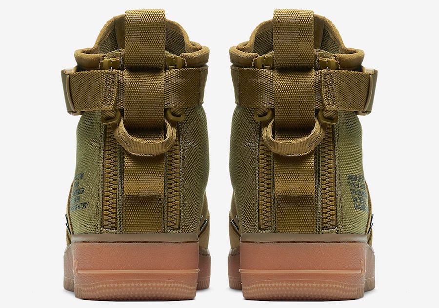 military green af1