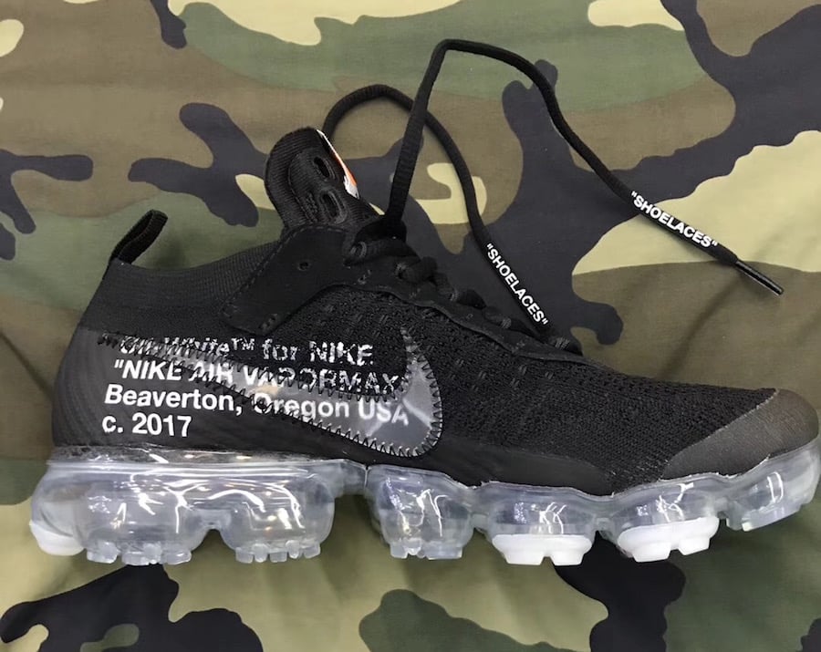 Off-White Nike Air VaporMax Black Release Details