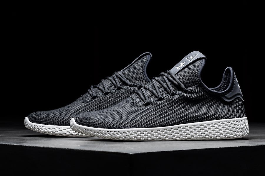 Pharrell adidas Tennis Hu Charcoal Light Grey