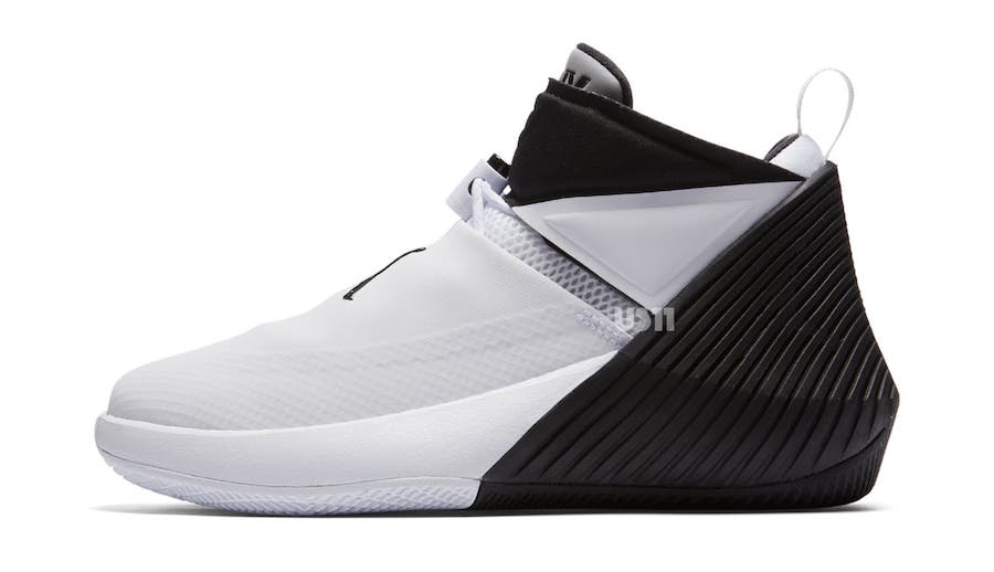 russell westbrook black and white shoes