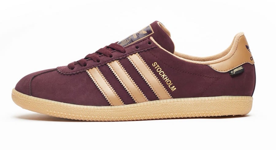 Sneakersnstuff adidas Originals Stockholm Gore Tex Dark Burgundy AC7752