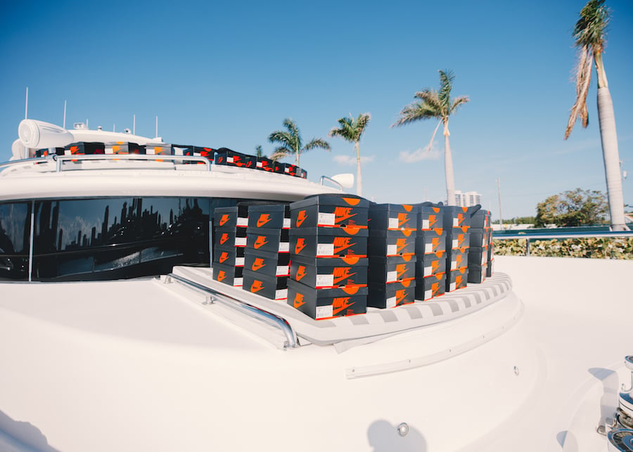 Recap: Social Status x Air Jordan 1 ‘Art Basel’ Pop-Up in Miami on a Yacht