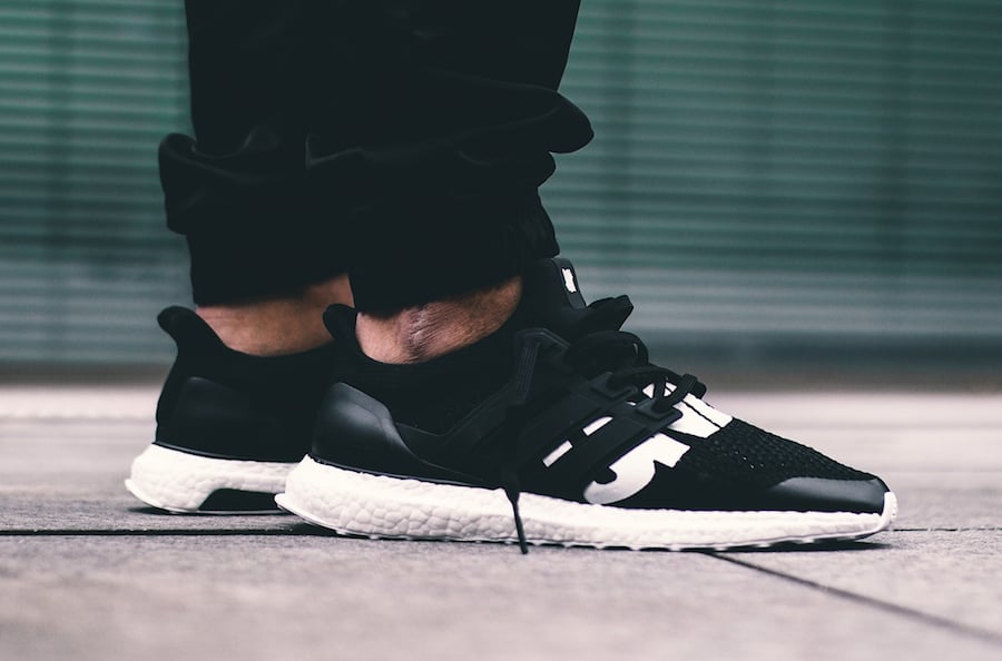 How the Undefeated x adidas Ultra Boost in ‘Black’ Looks On Feet