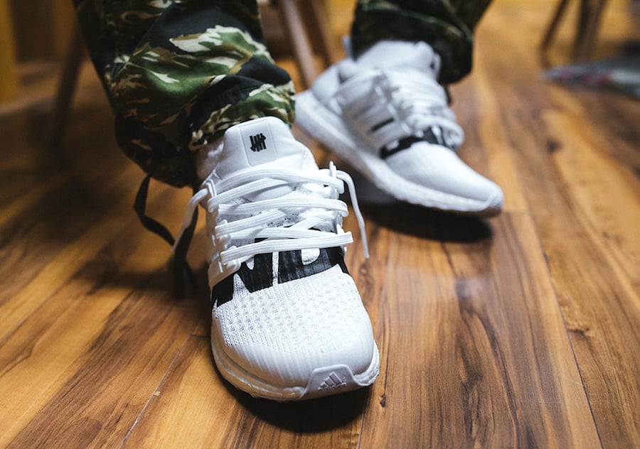 Undefeated adidas Ultra Boost White Black