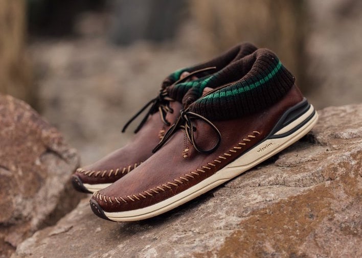 Visvim Leather Maliseet Folk Brown Leather Visvim Leather Maliseet Folk Brown Leather