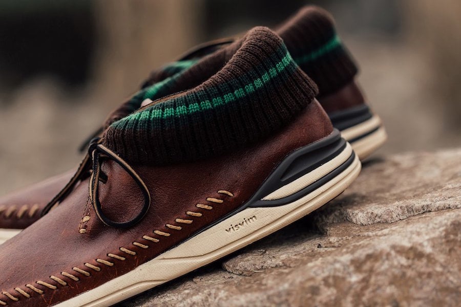 Visvim Leather Maliseet Folk Brown Leather Visvim Leather Maliseet Folk Brown Leather