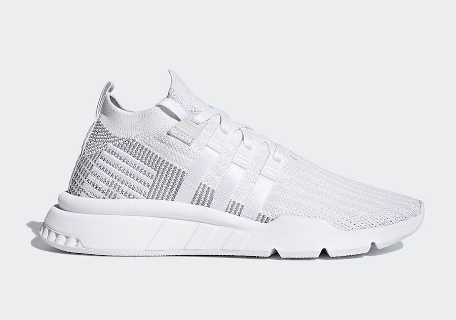 adidas EQT Support ADV Mid in White and Grey