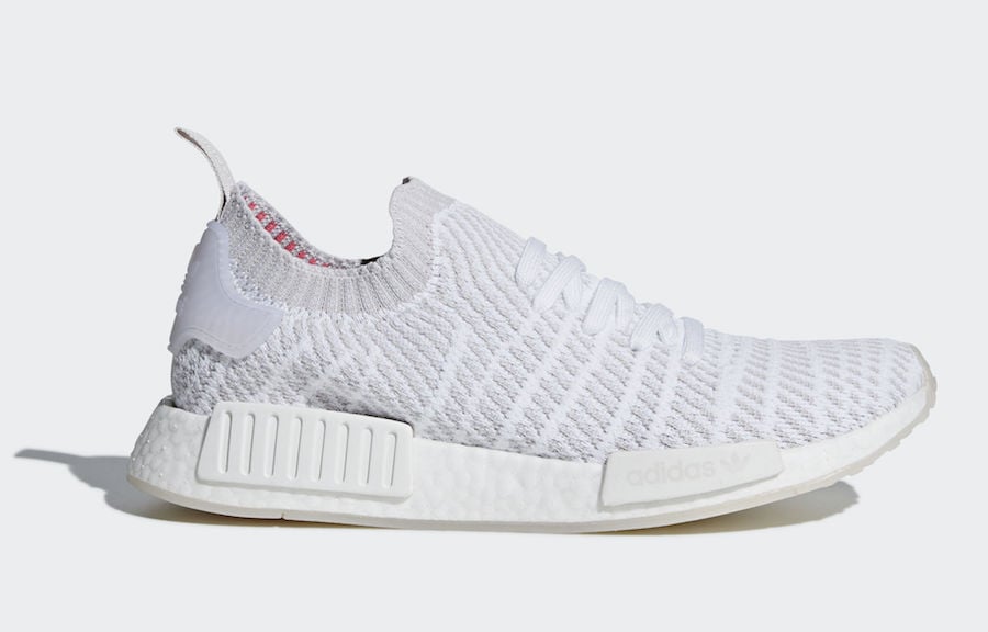 white primeknit nmd