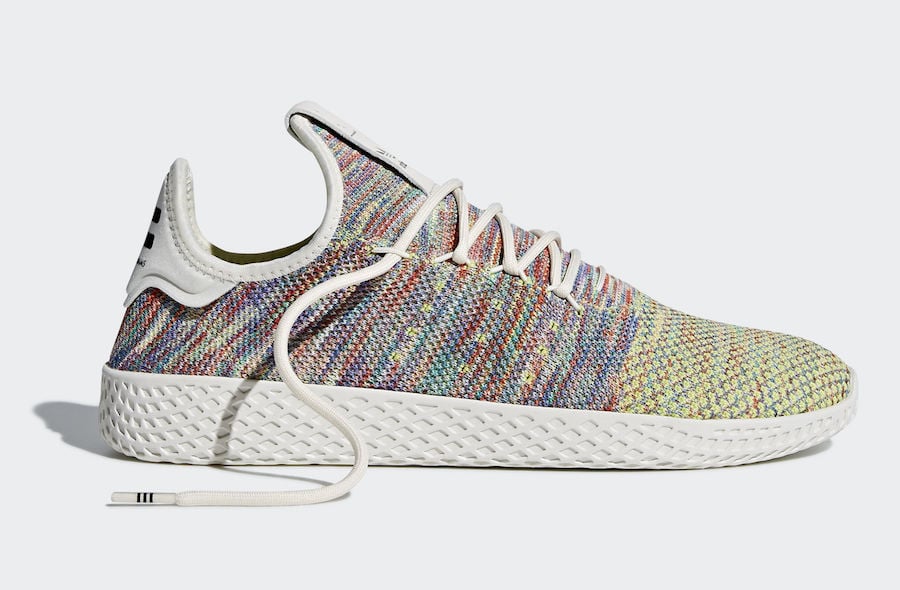 Pharrell x adidas Tennis Hu ‘Multi-Color’ Releases in March