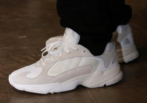 all white adidas yung 1