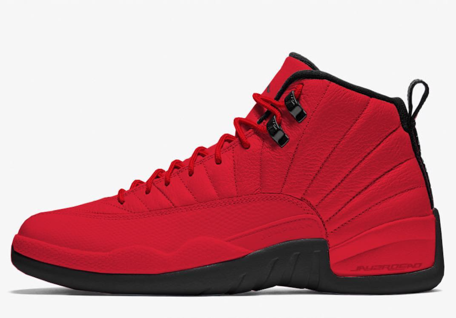 Air Jordan 12 Bulls Gym Red Black 130690-601