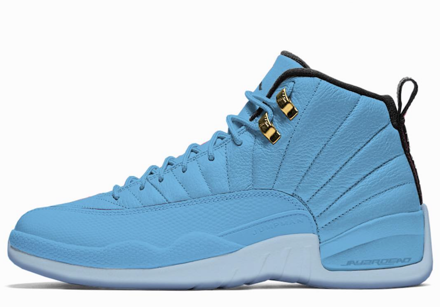 teal jordans 12