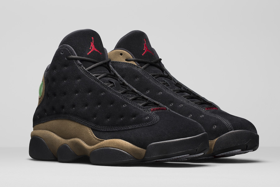 olive jordans 13