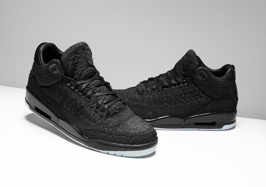 Air Jordan 3 Flyknit Black AQ1005-001