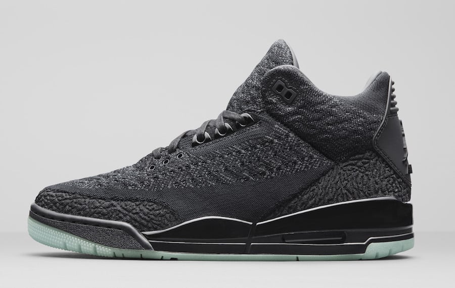 Air Jordan 3 Flyknit Black AQ1005-001