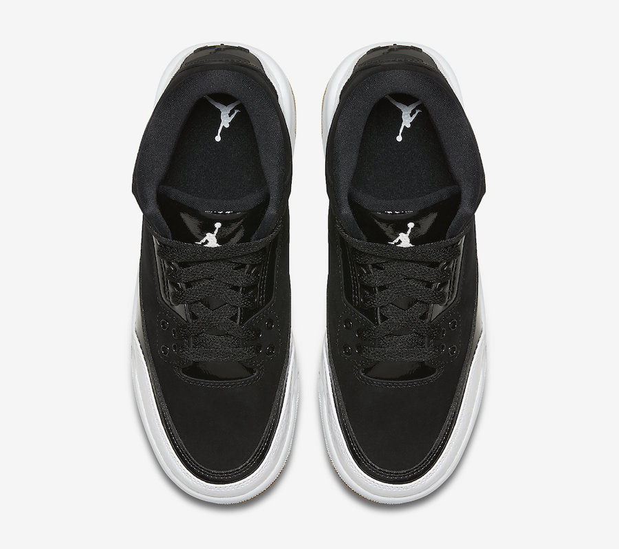 Air Jordan 3 GS Black White Gum 441140-022 Release Date