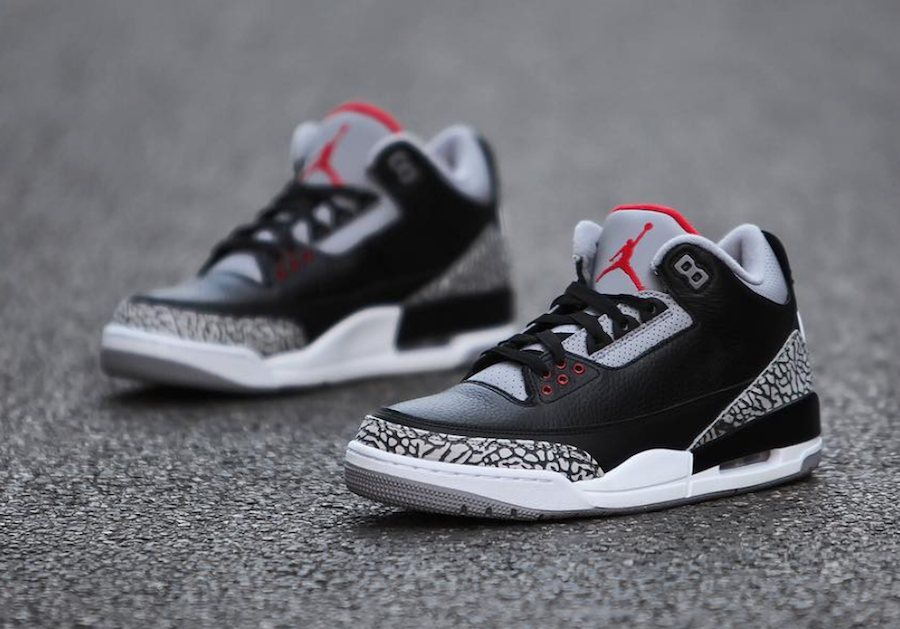Elegancia flaco limpiar Air Jordan 3 OG Black Cement 2018 Release Date | SneakerFiles