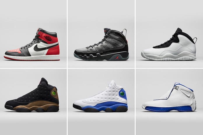 Jordan Brand Unveils the Air Jordan Spring 2018 Collection