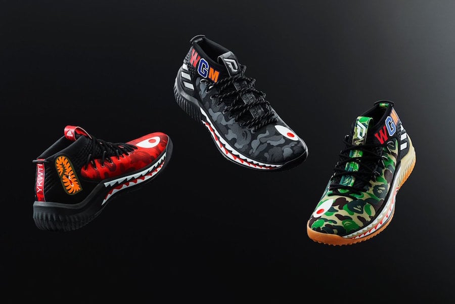 BAPE adidas Dame 4 Release Details All-Star Weekend