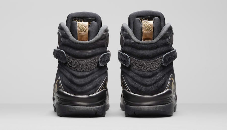 Drake Air Jordan 8 OVO Black