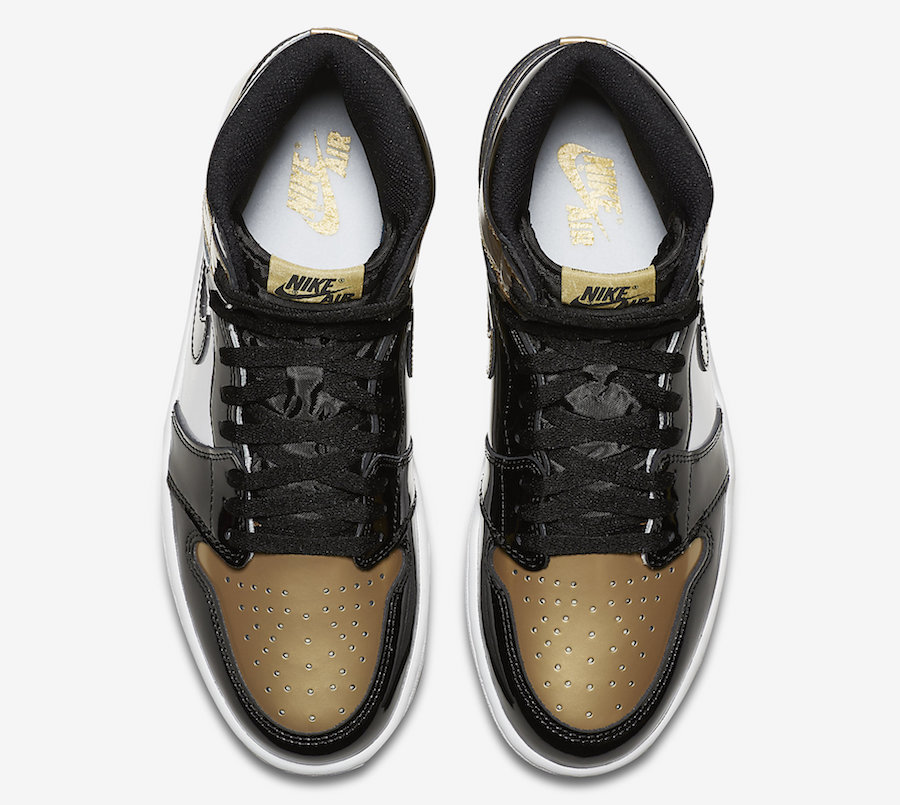 Gold Toe Air Jordan 1 861428-007 Release Date
