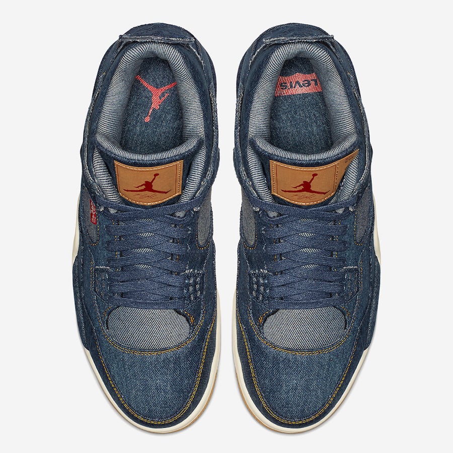 Levis Air Jordan 4 Denim