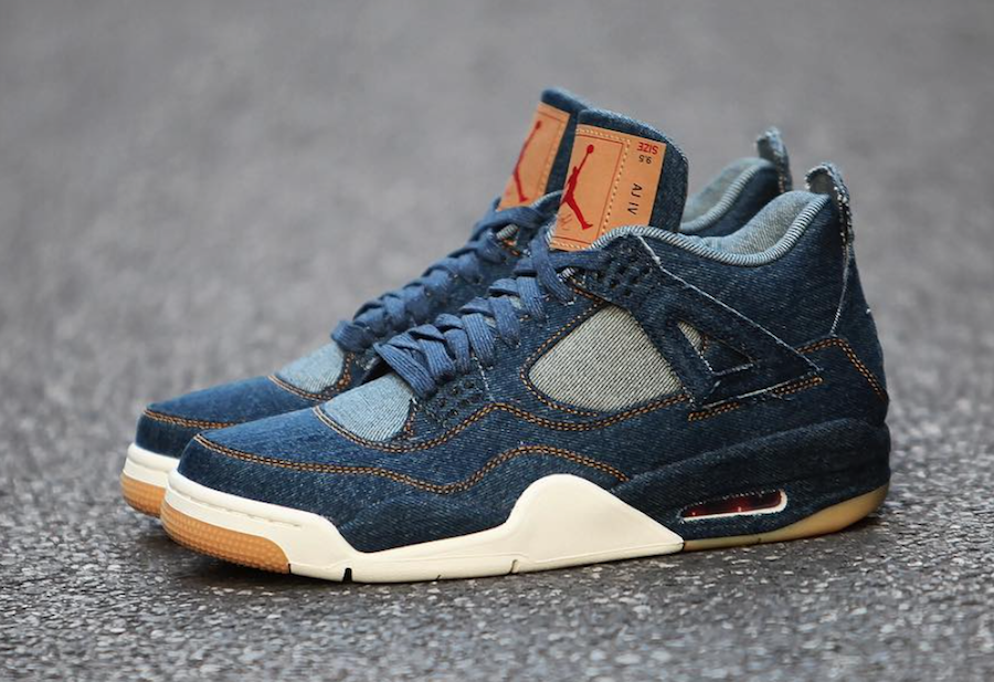 Levis Air Jordan 4 Denim