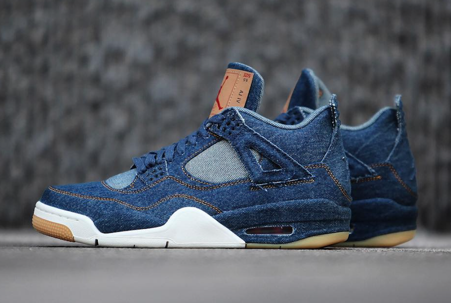 Levis Air Jordan 4 Denim