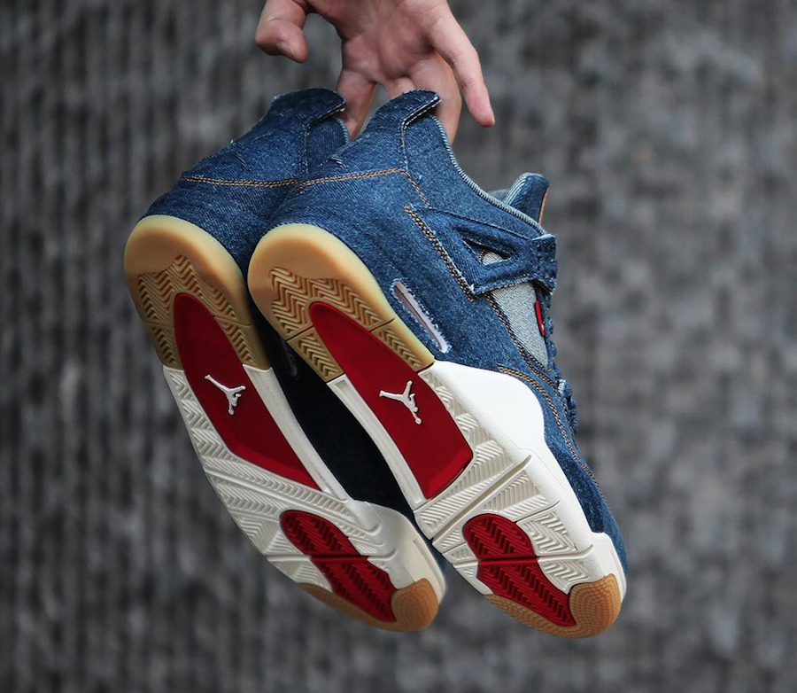 Levis Air Jordan 4 Denim