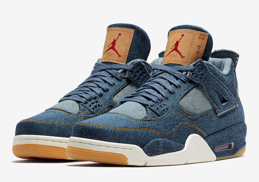 Levis Air Jordan 4 Denim